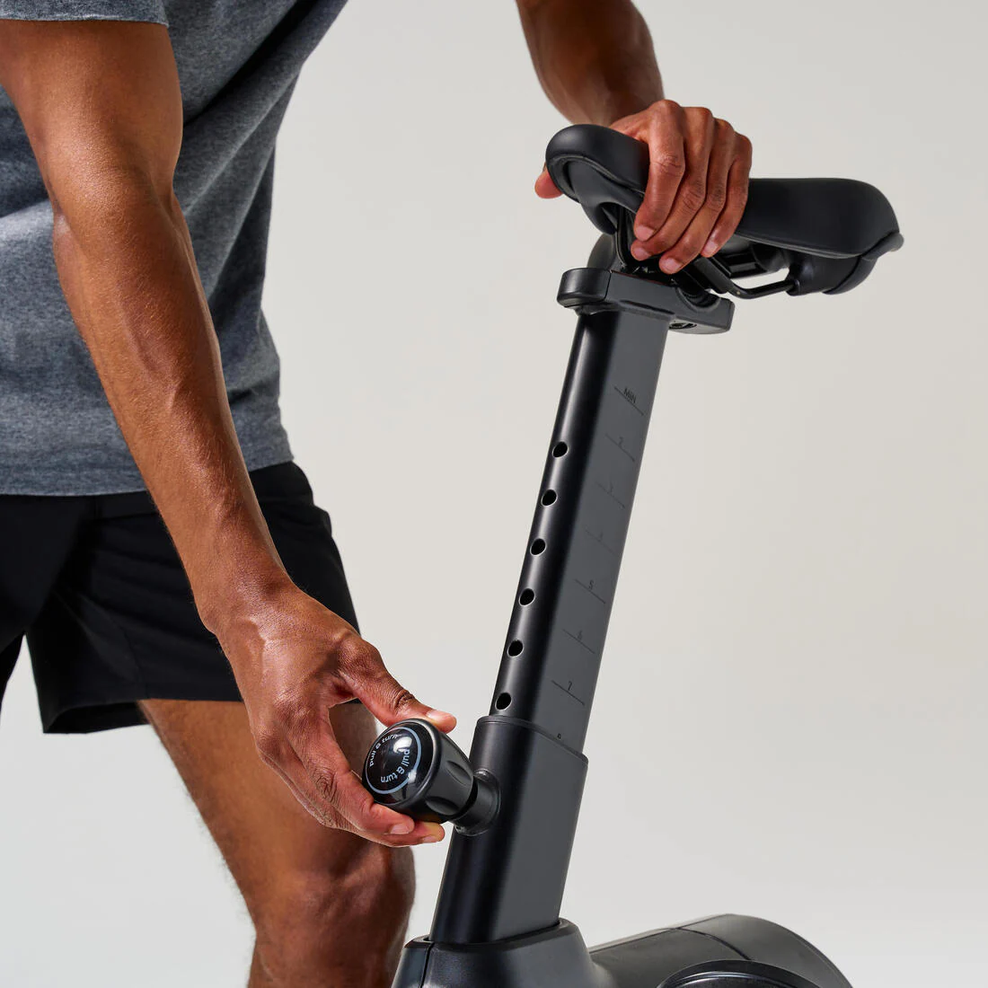 Exercise Bike with Motorised Resistance EB520 B, with Decathlon Warranty - Image 12