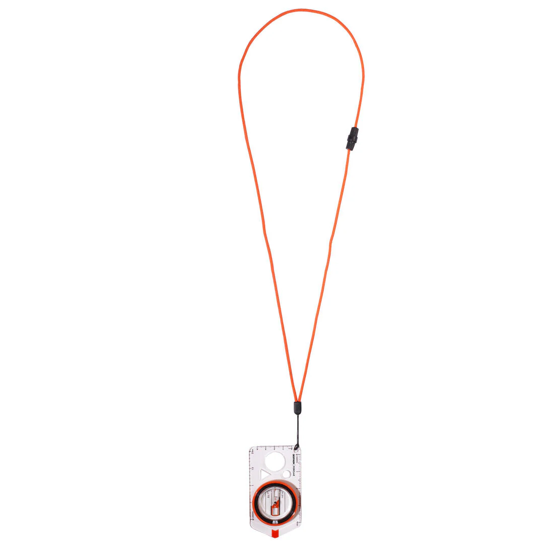 EXPLORER 500 BASEPLATE ORIENTEERING AND HIKING COMPASS - ORANGE - Image 4
