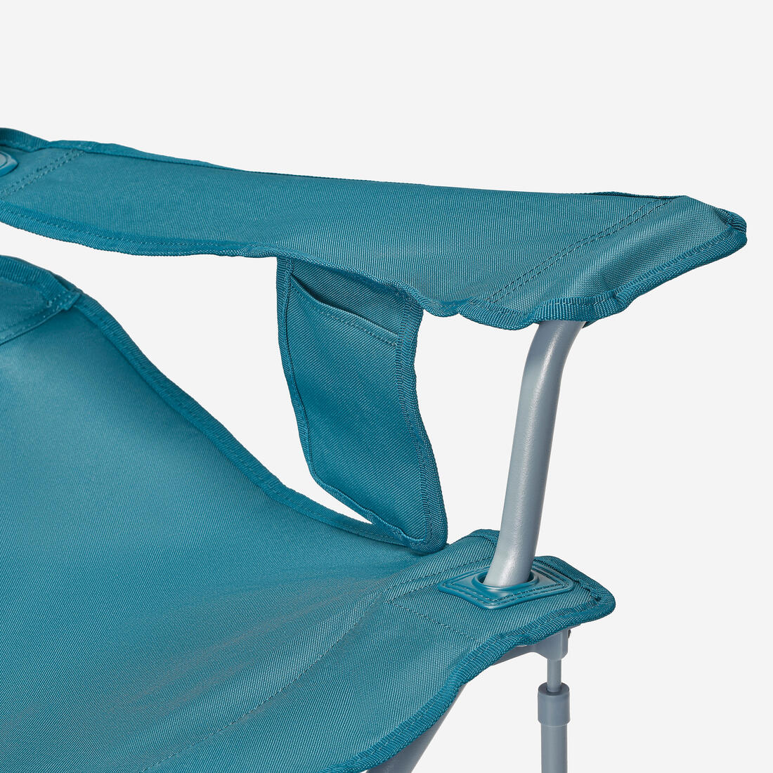 Extra-wide, comfortable folding camping chair, with armrests - Image 6