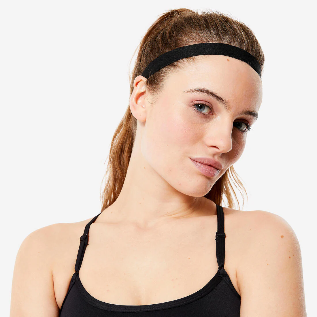 Fitness Cardio Training Hair Tie Tri-Pack - Black - Image 2