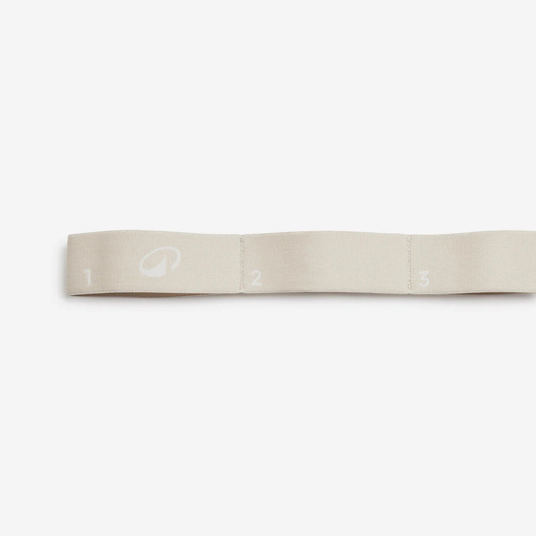 Fitness Resistance Fabric Band 7 kg Low Resistance - Beige - Image 3