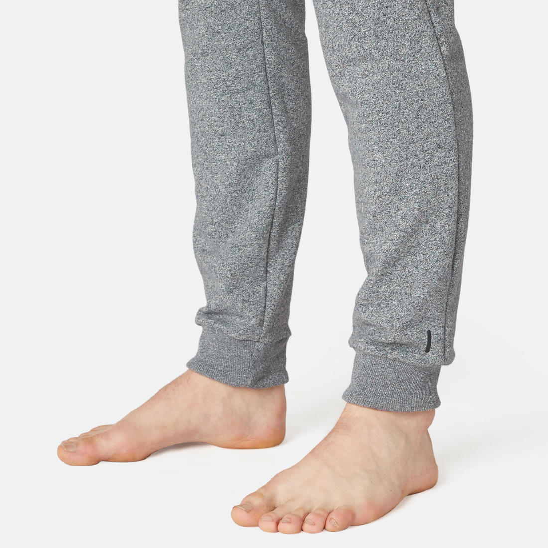 Fitness Slim-Fit Jogging Bottoms with Zip Pockets - Grey - Image 5