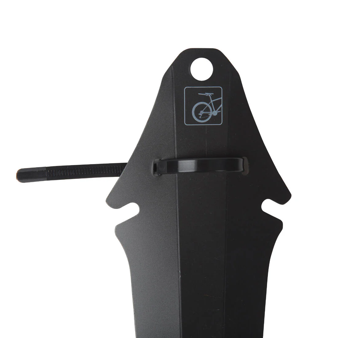 Flash Road Bike Saddle Mudguard - Black - Image 3