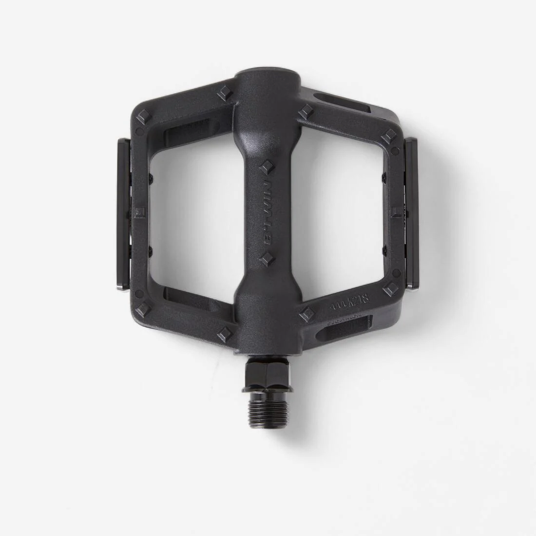 Flat MTB bicycle pedals 520 grip black - Image 4