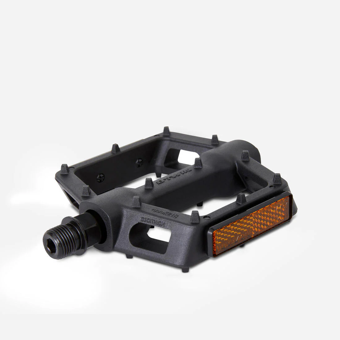 Flat MTB bicycle pedals 520 grip black - Image 5
