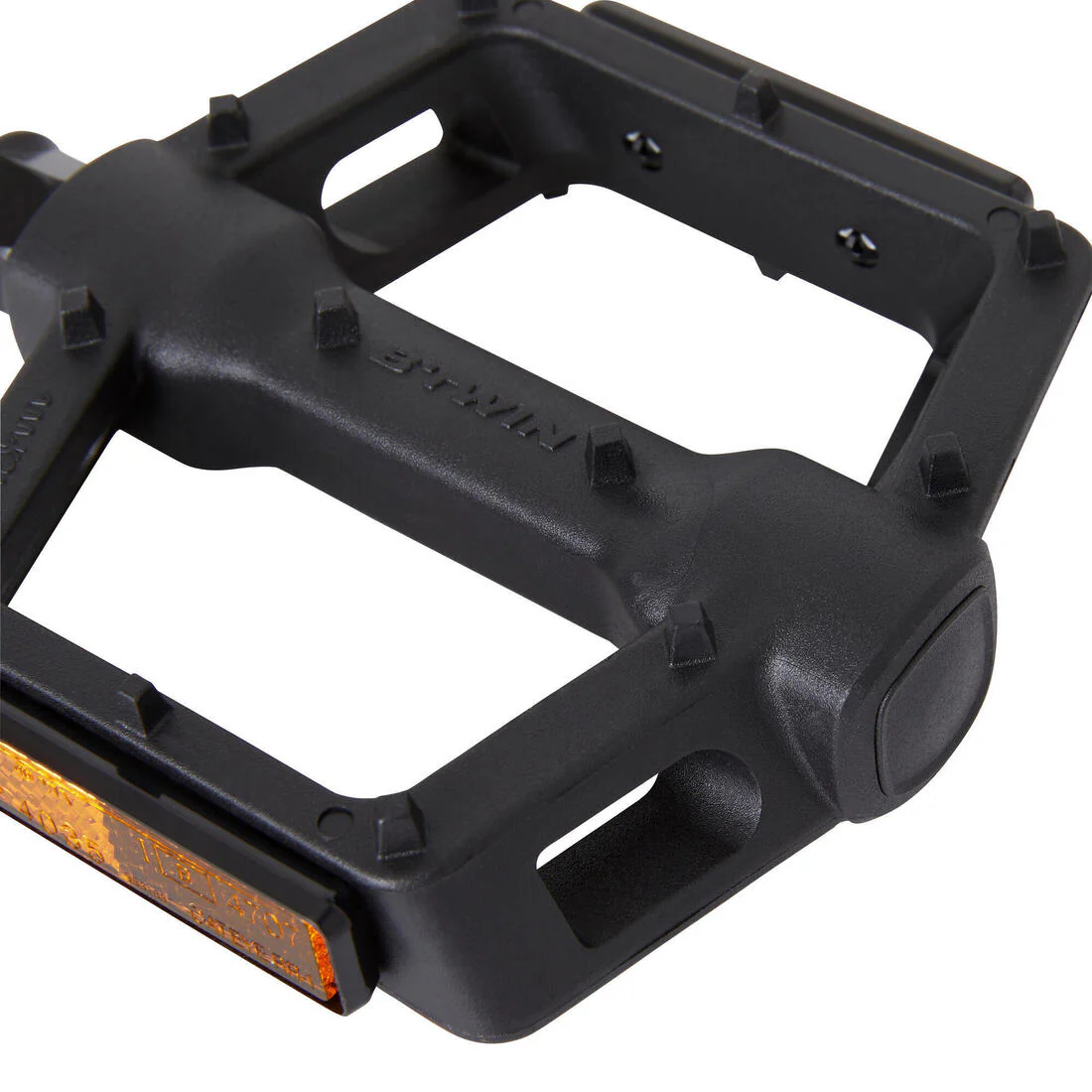 Flat MTB bicycle pedals 520 grip black - Image 7