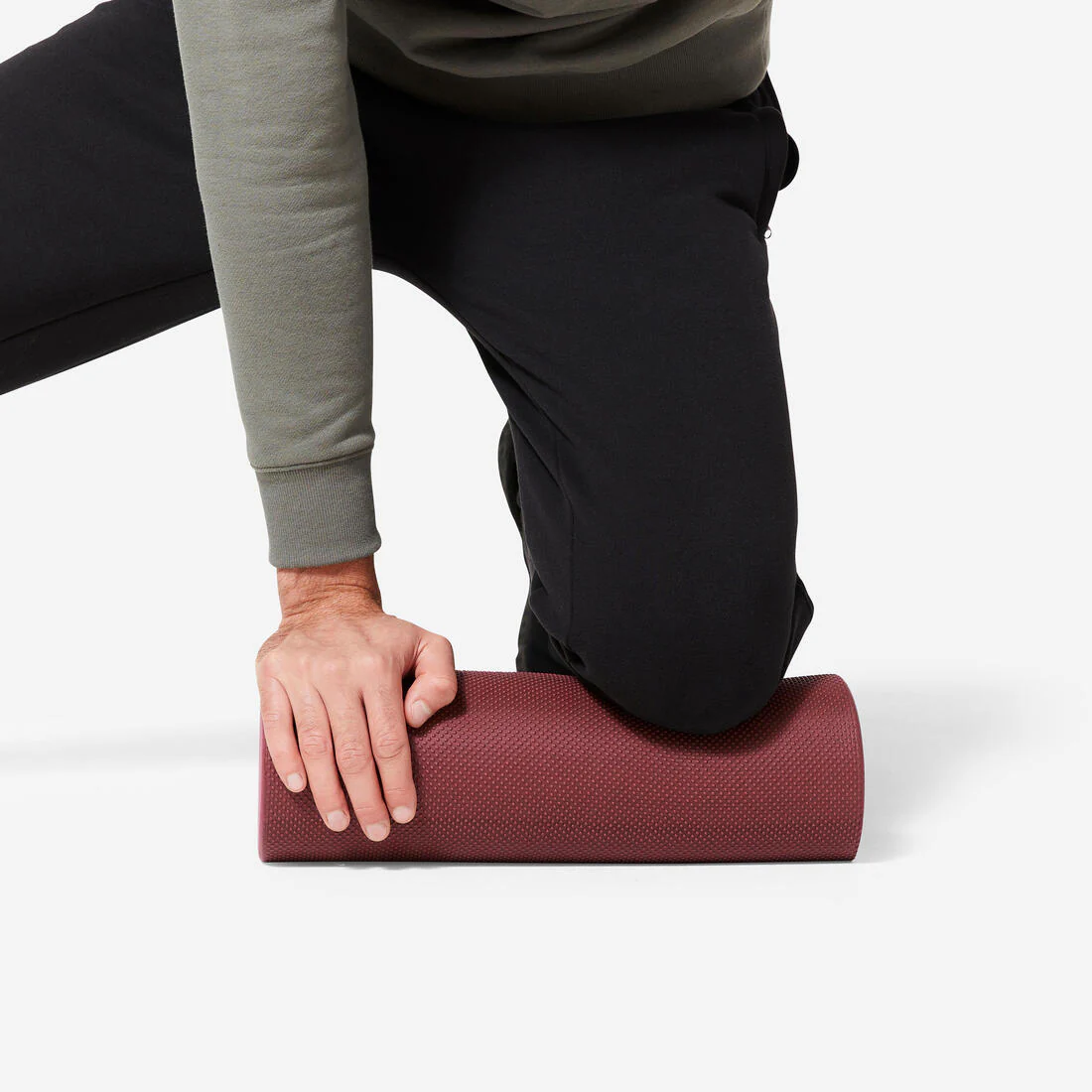 Foam Roller Purple - 38cm x 13cm - Image 2