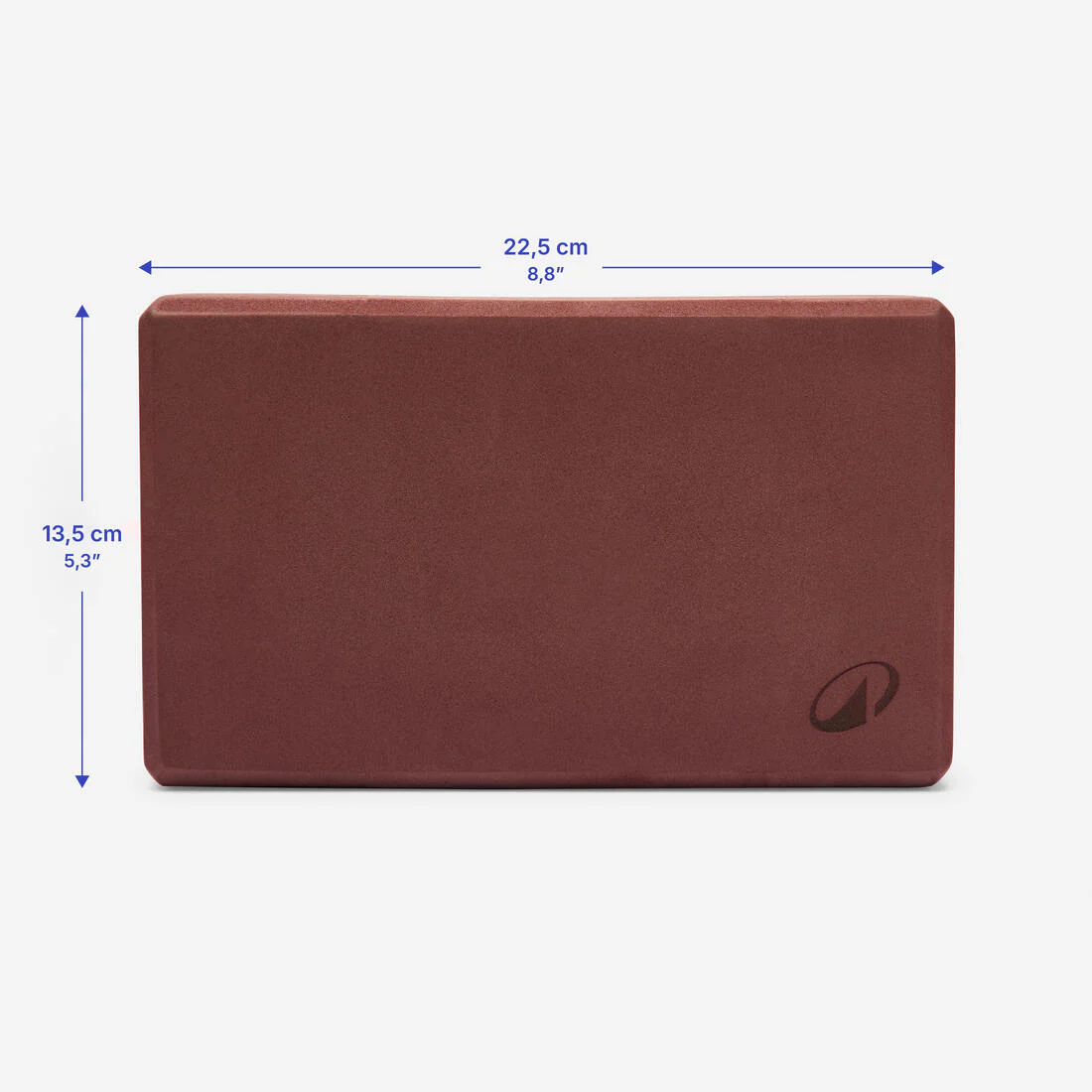 Foam Yoga Block - Mahogany - Image 4