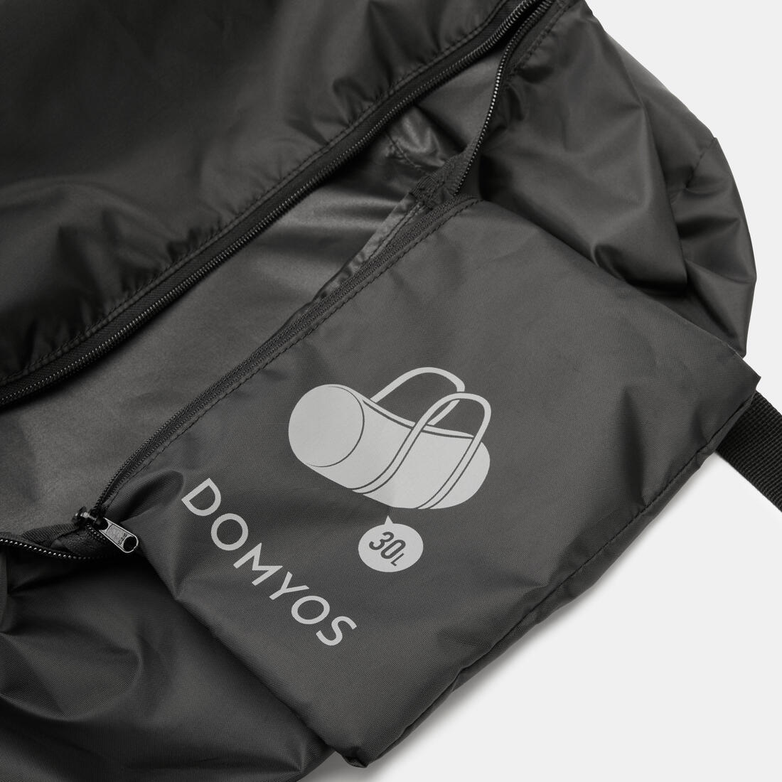 Fold-Down Fitness Bag 30L - Black - Image 6