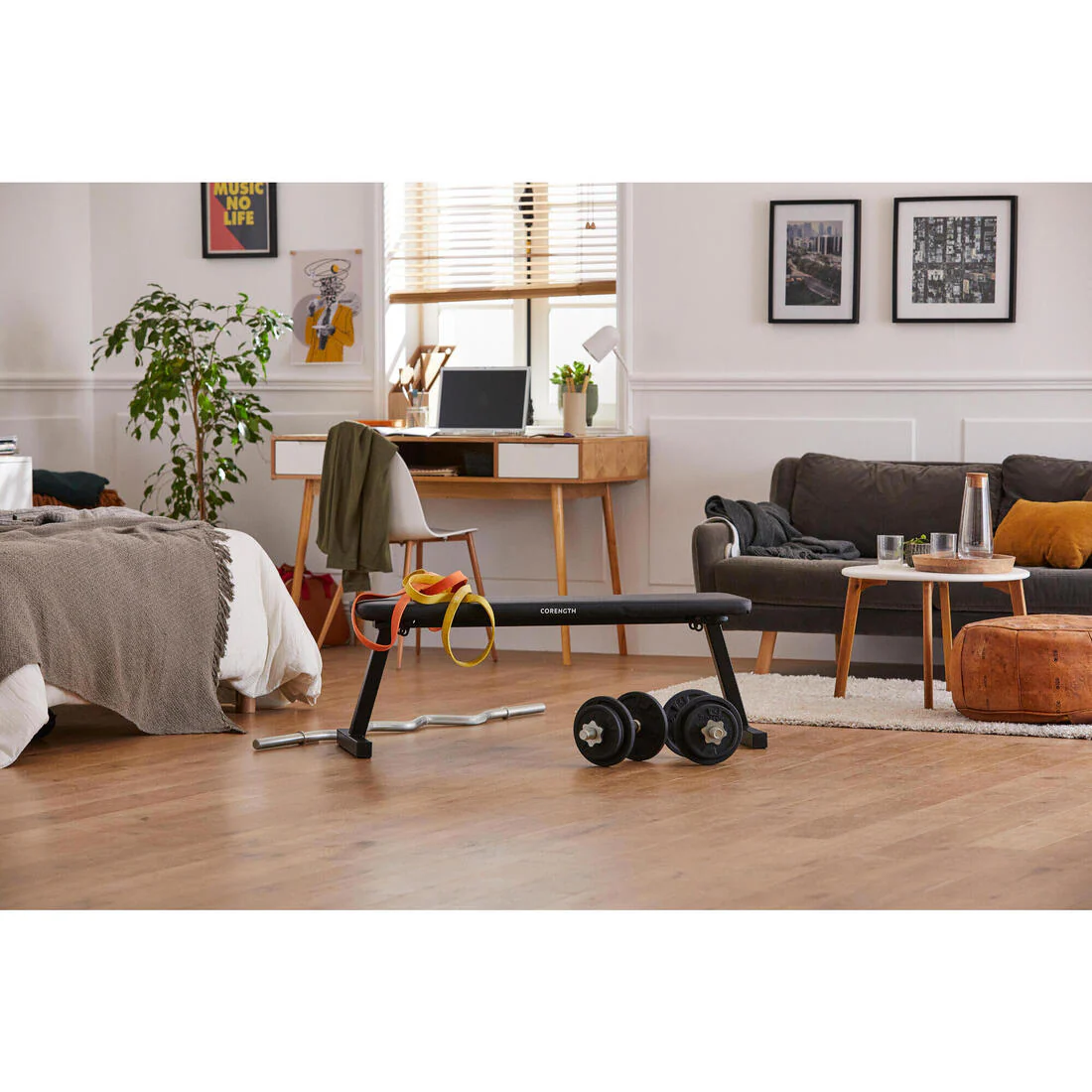 Fold-Down Weights Bench 100 - Image 8
