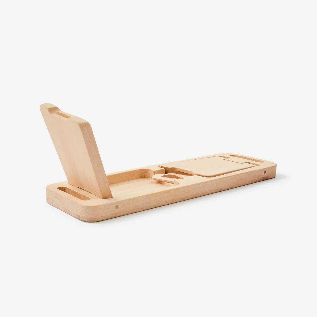 Foldable Yoga and Meditation Bench - Beechwood - Image 3