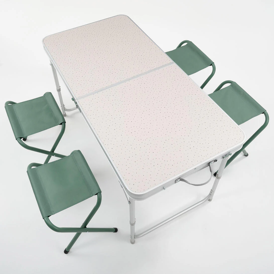 Folding Camping Table - 4 stools - 4 to 6 People - Image 11