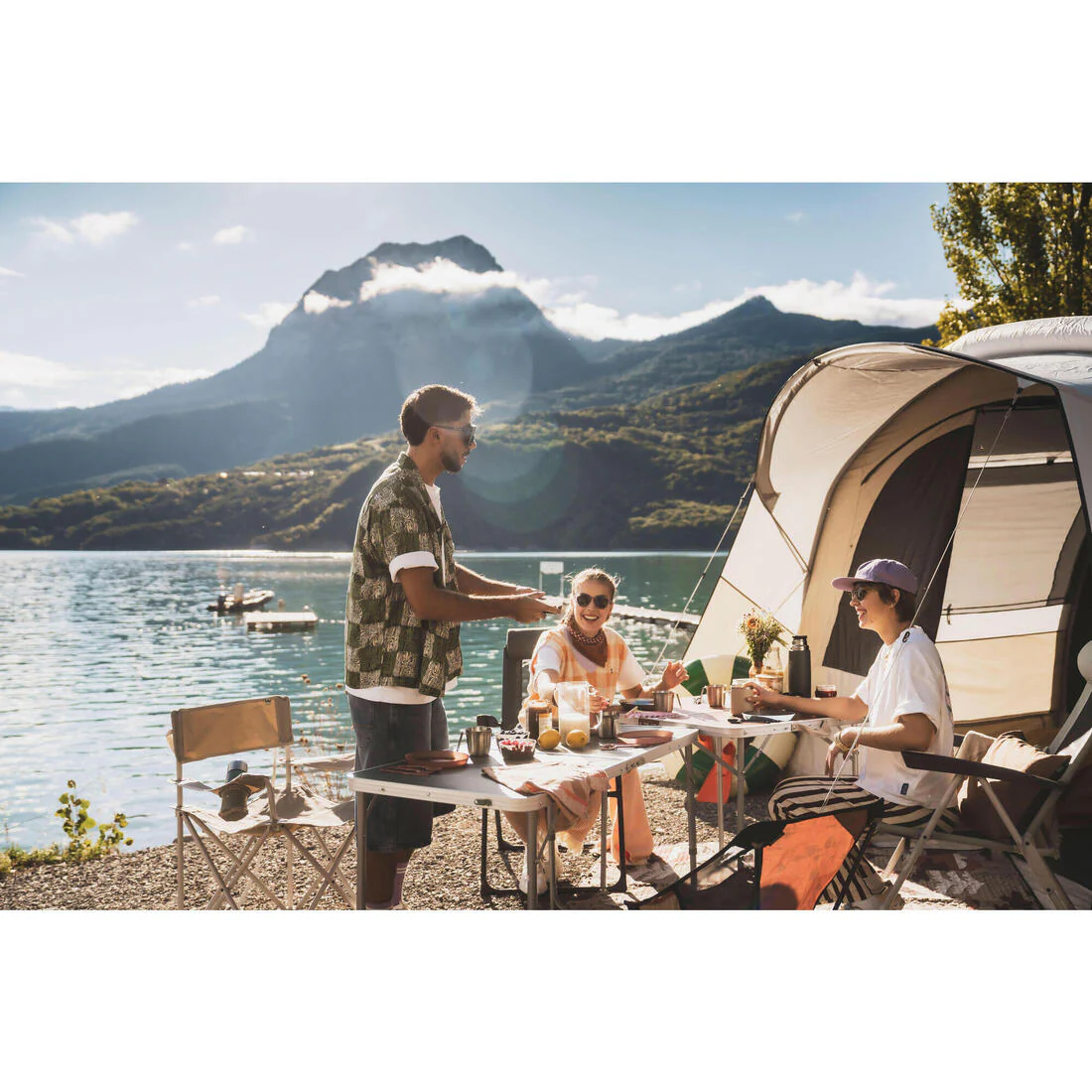 Folding Camping Table - 4 to 6 People - Image 21