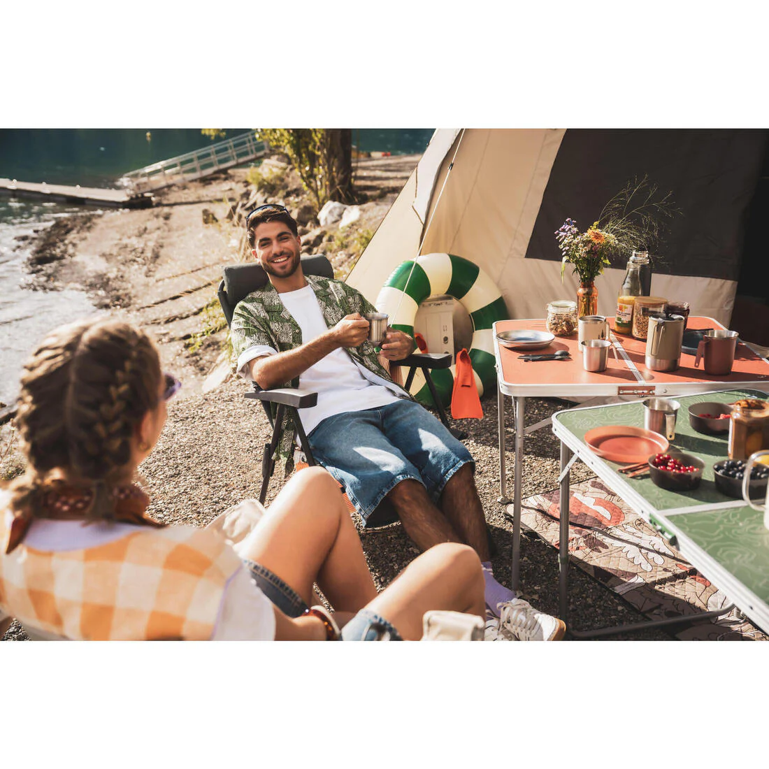 Folding Camping Table - 4 to 6 People - Image 23