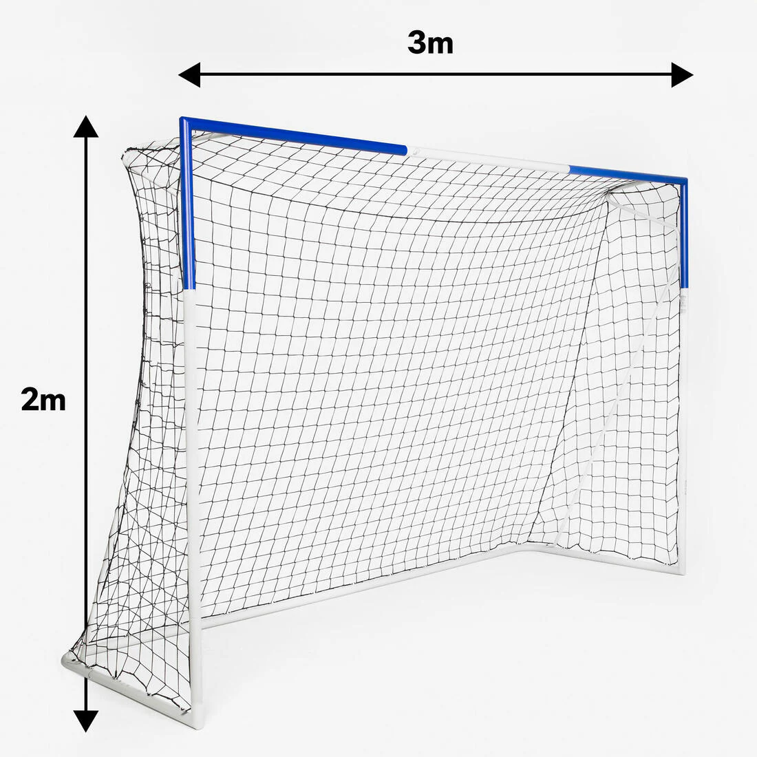 Football Goal (300 cm x 200 cm) Classic - White - Image 11
