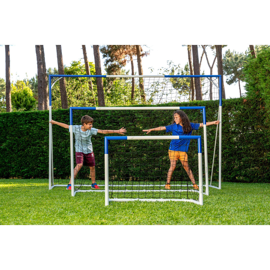 Football Goal (300 cm x 200 cm) Classic - White - Image 17