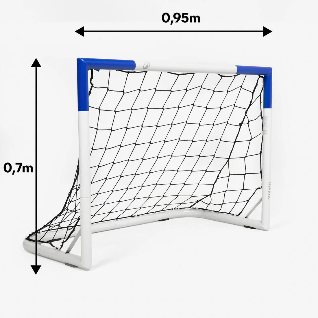 Football Goal (95 cm x 70 cm) Classic S - White - Image 11
