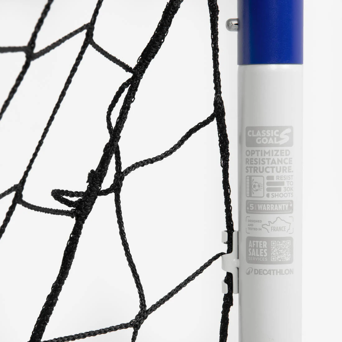 Football Goal (95 cm x 70 cm) Classic S - White - Image 13