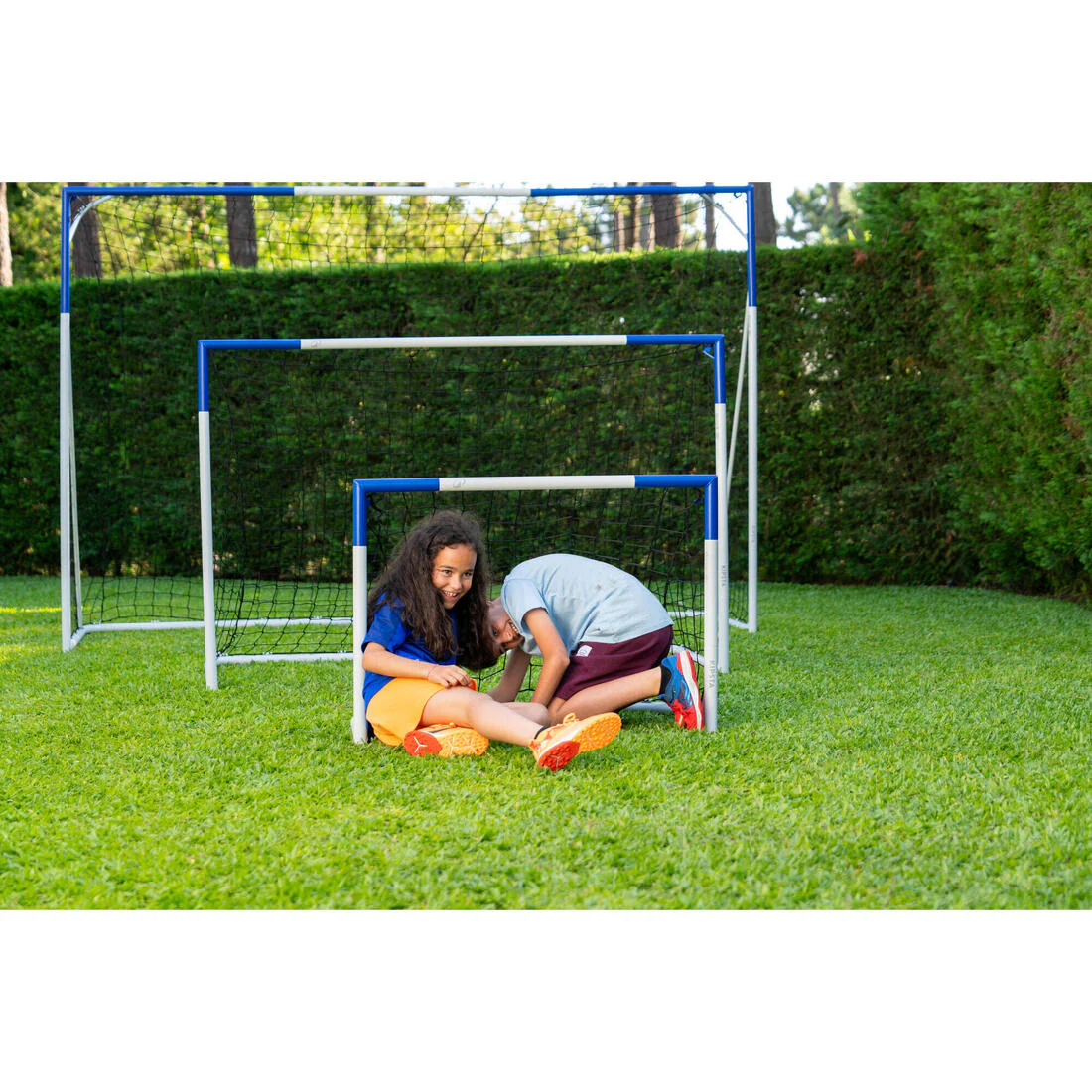 Football Goal (95 cm x 70 cm) Classic S - White - Image 17