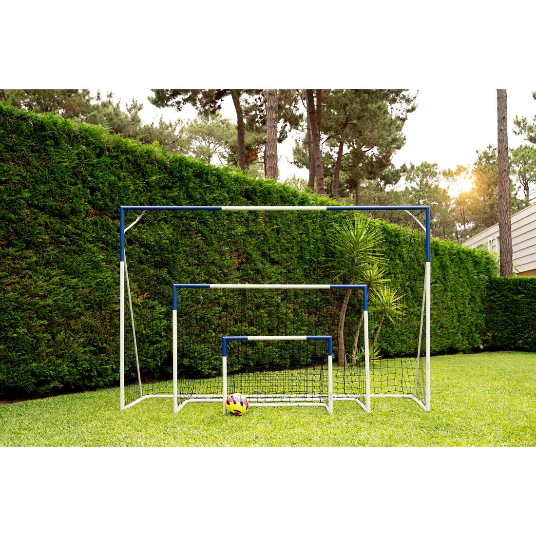 Football Goal (95 cm x 70 cm) Classic S - White - Image 8
