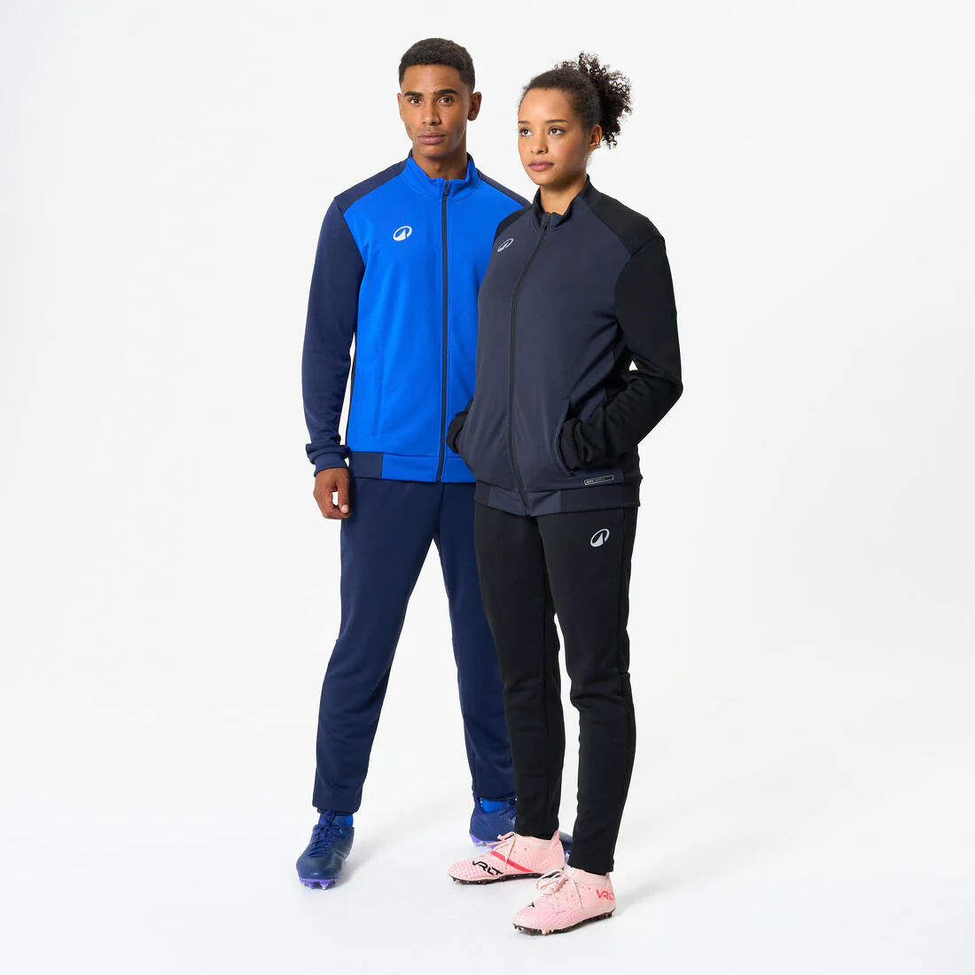 Football Training Jacket Essential - Black/Grey - Image 2