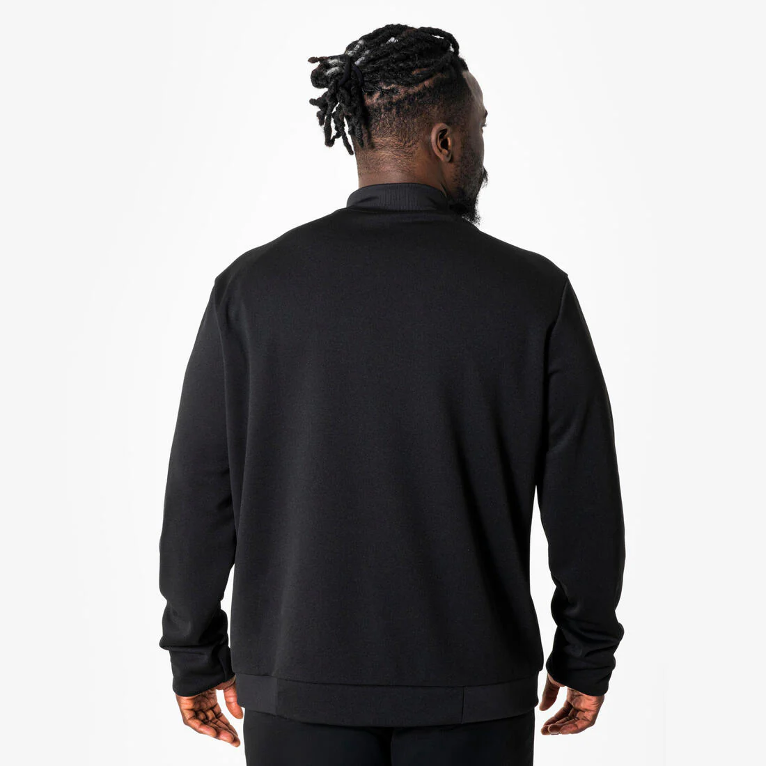 Football Training Jacket Essential - Black/Grey - Image 3