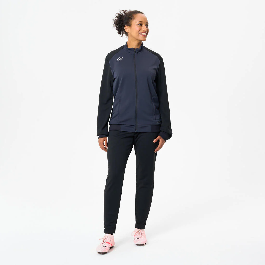 Football Training Jacket Essential - Black/Grey - Image 5