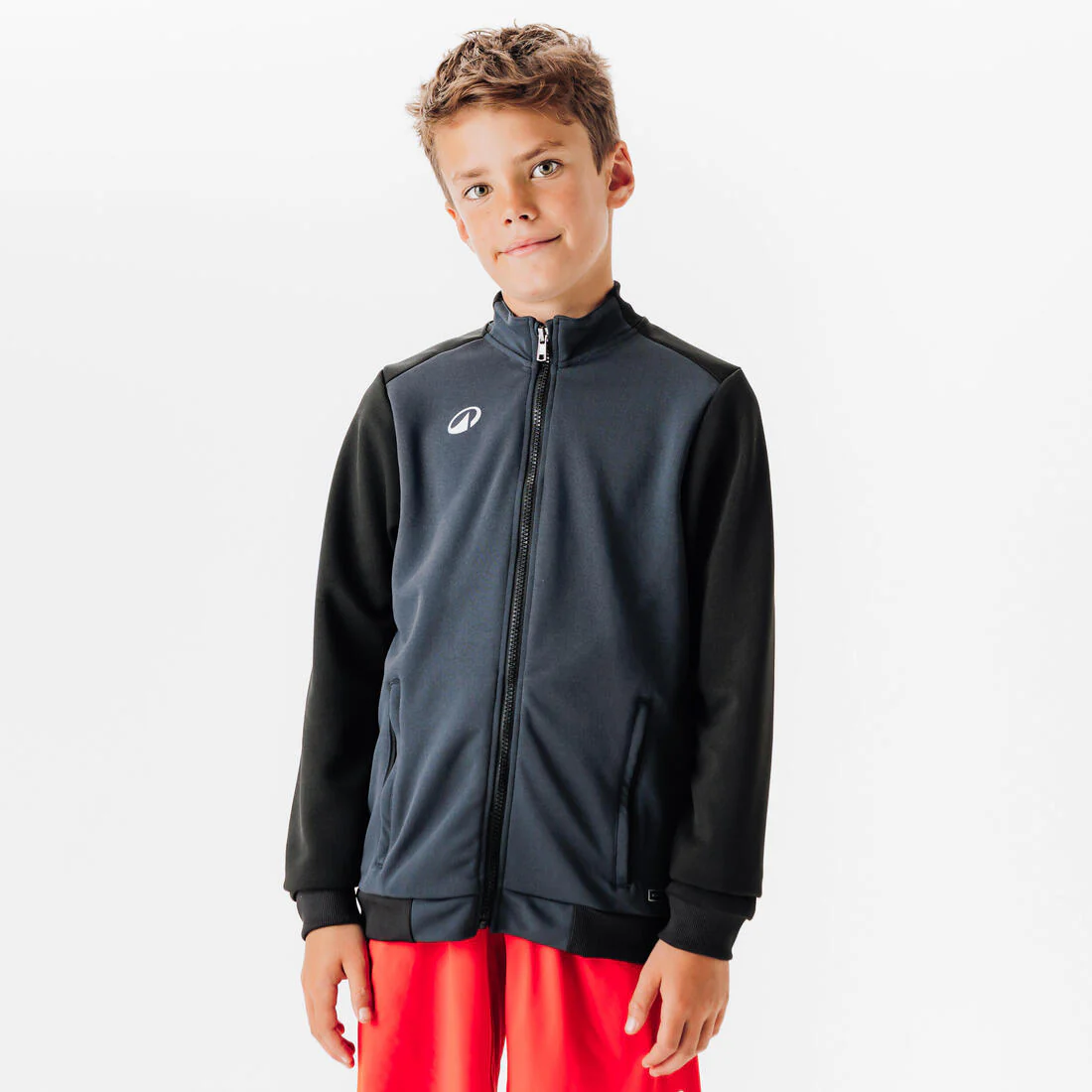 Football Training Jacket Essential - Black/Grey