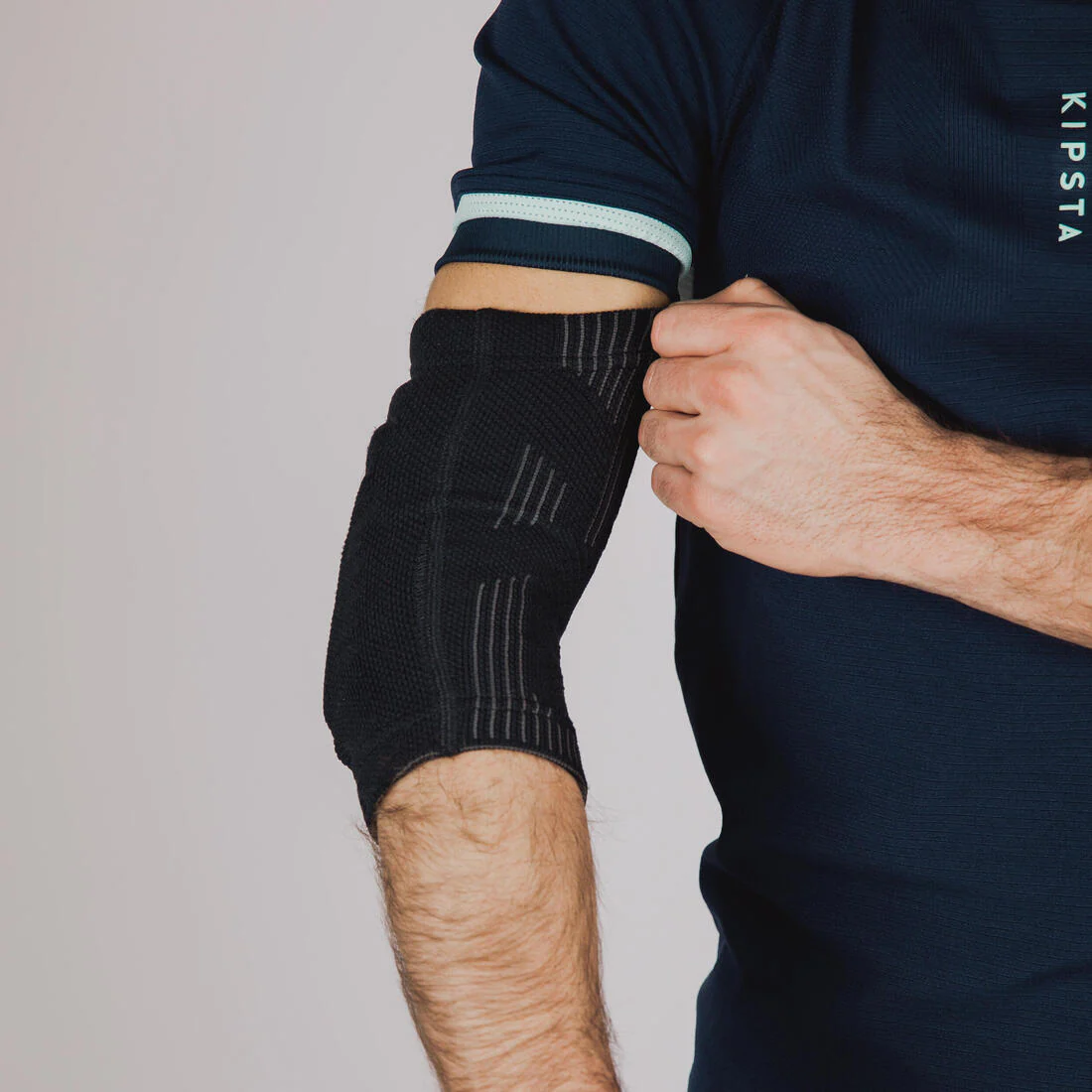 Futsal Protective Elbow Pads - Black - Image 2