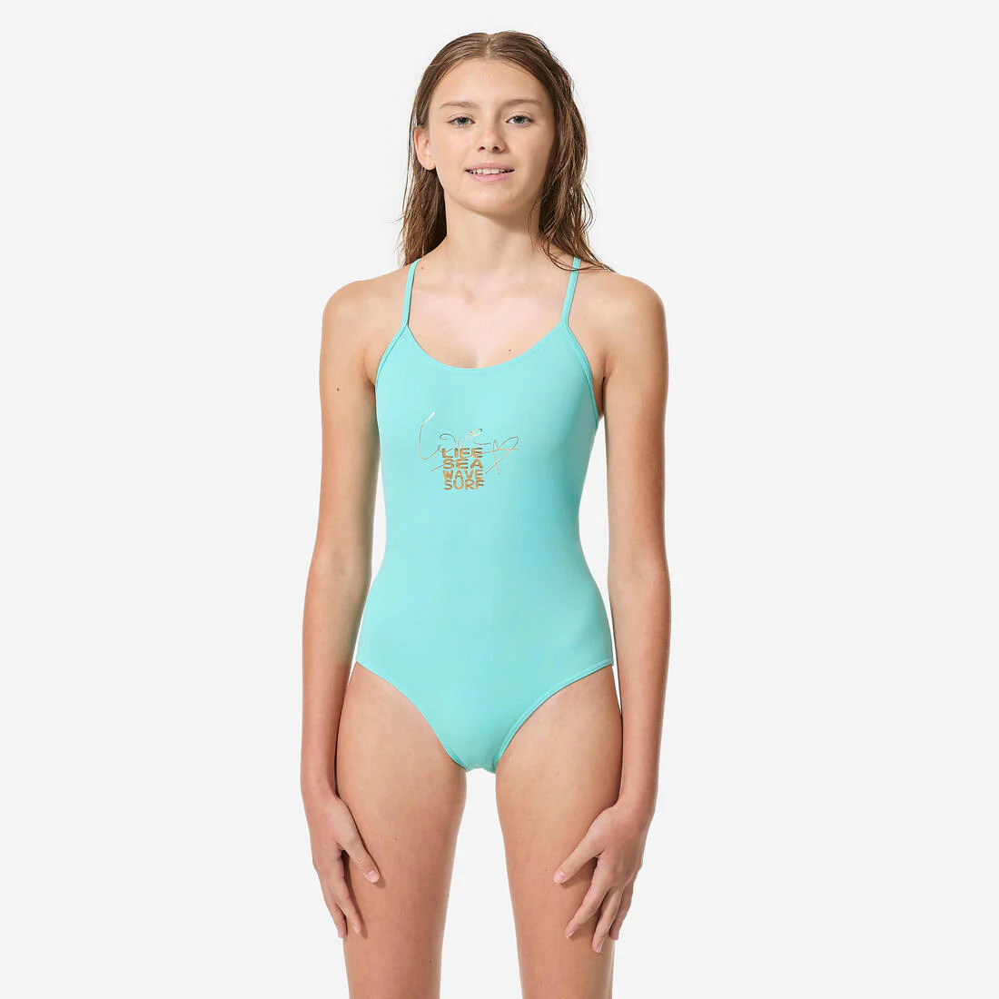 Girl’s 1-piece swimsuit 100 - Image 2