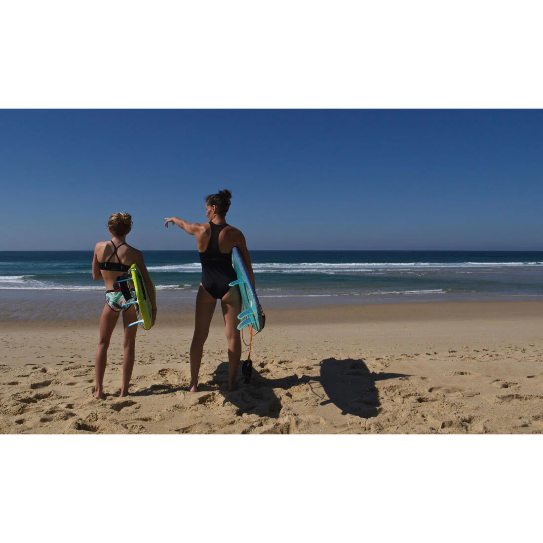 GIRL'S SURF SWIMSUIT CROP TOP BAHA 900 - Image 14