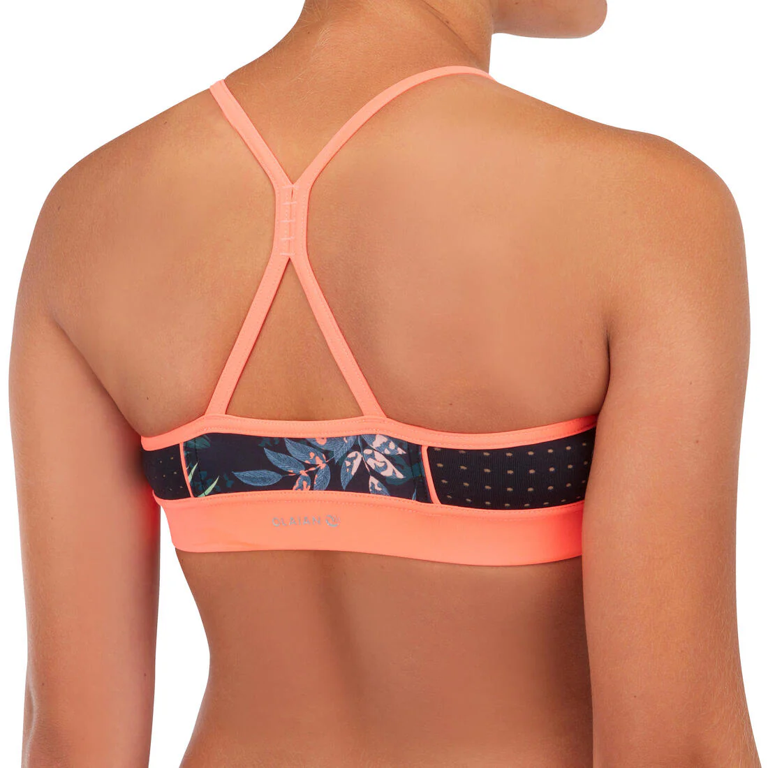 GIRL'S SURF SWIMSUIT CROP TOP BAHA 900 - Image 3