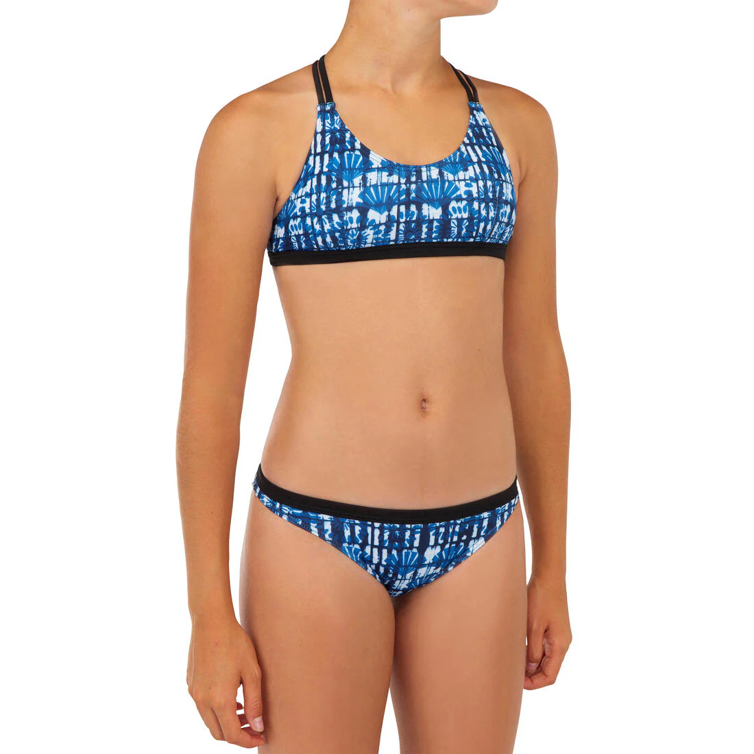 GIRL'S SURF SWIMSUIT TOP BONDI 500 - Image 11