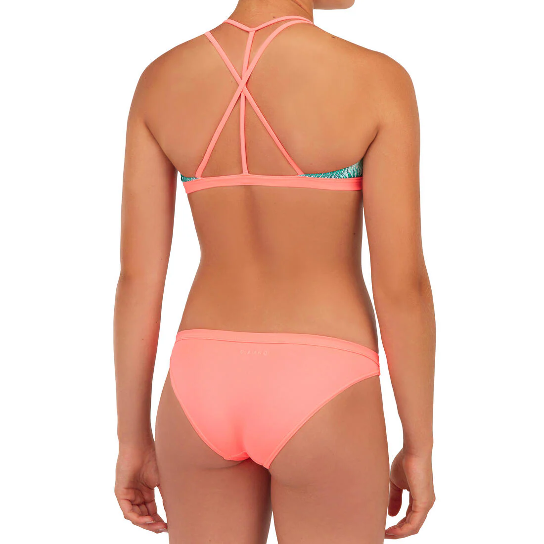 GIRL'S SURF SWIMSUIT TOP BONDI 500 - Image 12