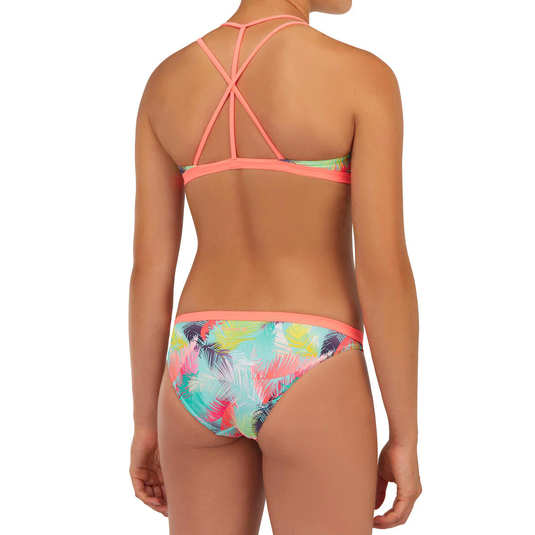 GIRL'S SURF SWIMSUIT TOP BONDI 500 - Image 14