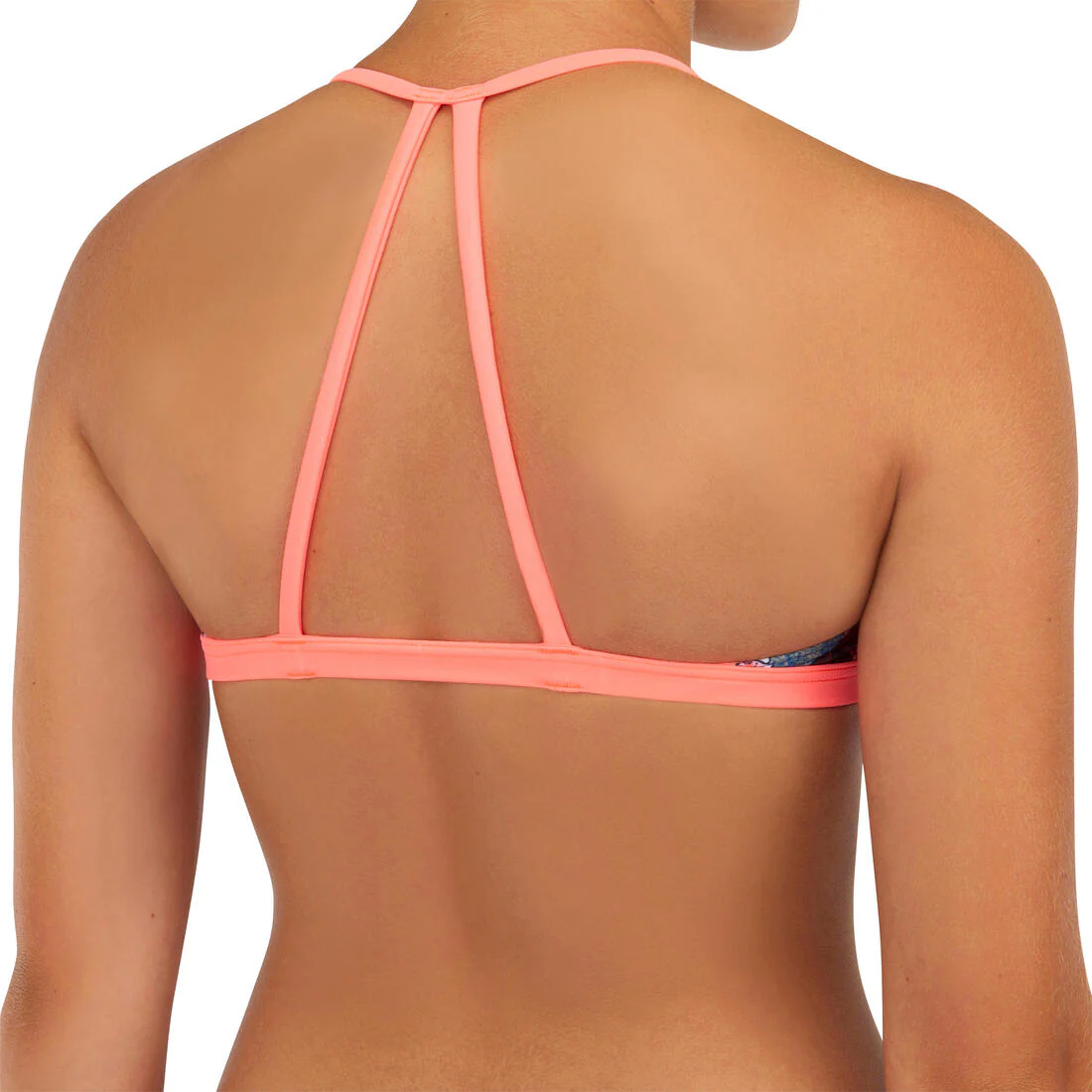 GIRL'S SURF SWIMSUIT TRIANGLE TOP BETTY 500 - Image 4