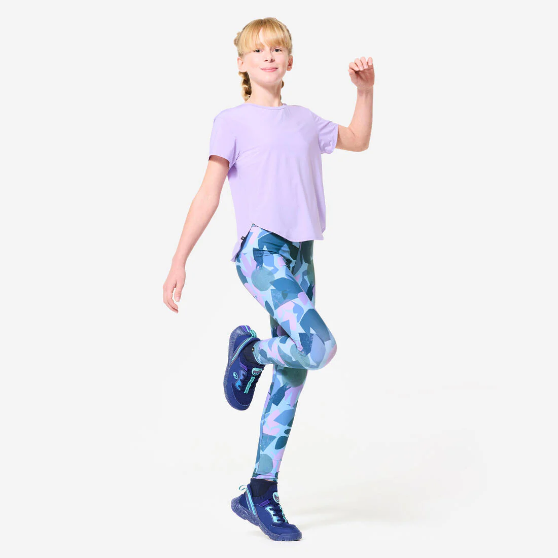 Girl's ultra light legging, dark blue - Image 2