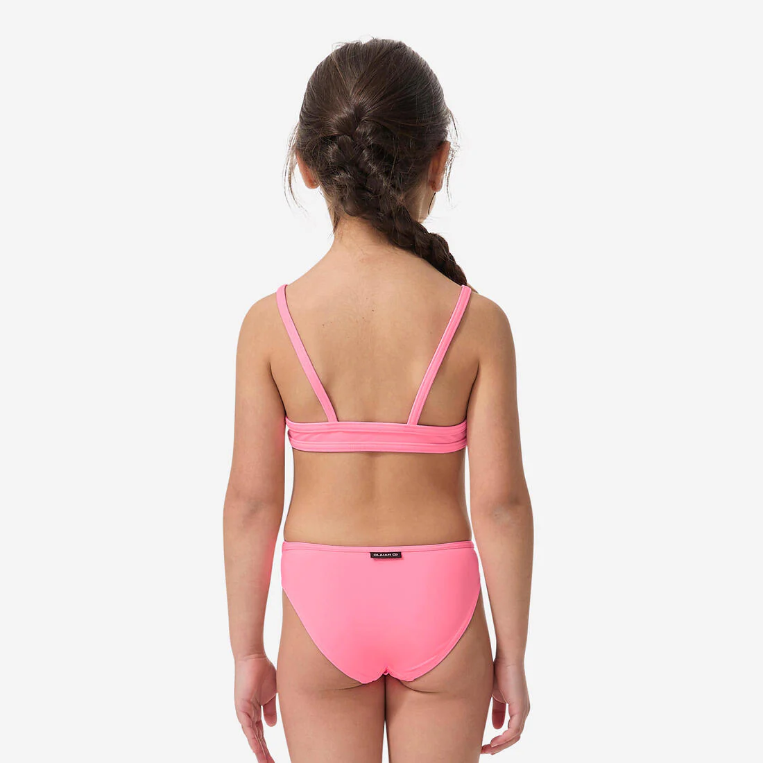GIRLS’ 2-piece SURFING swimsuit BIKINI TOP BALI 100 - Image 5