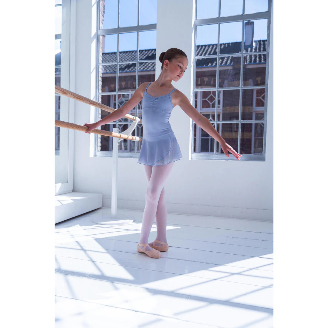 Girls’ stretchy ballet leotard - Image 12