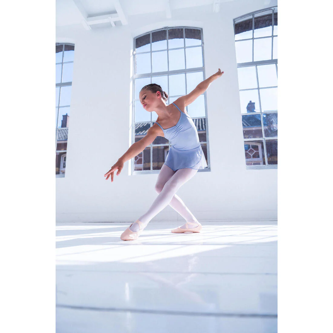 Girls’ stretchy ballet leotard - Image 14