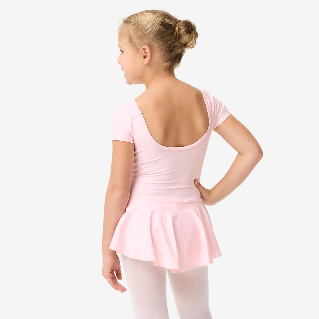Girls' Ballet Skirted Leotard - Pink - Image 4