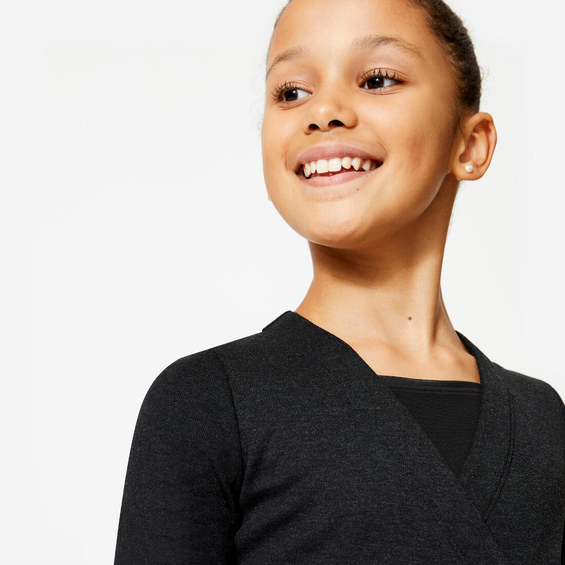 Girls' Ballet Wrap-Over Top - Image 5