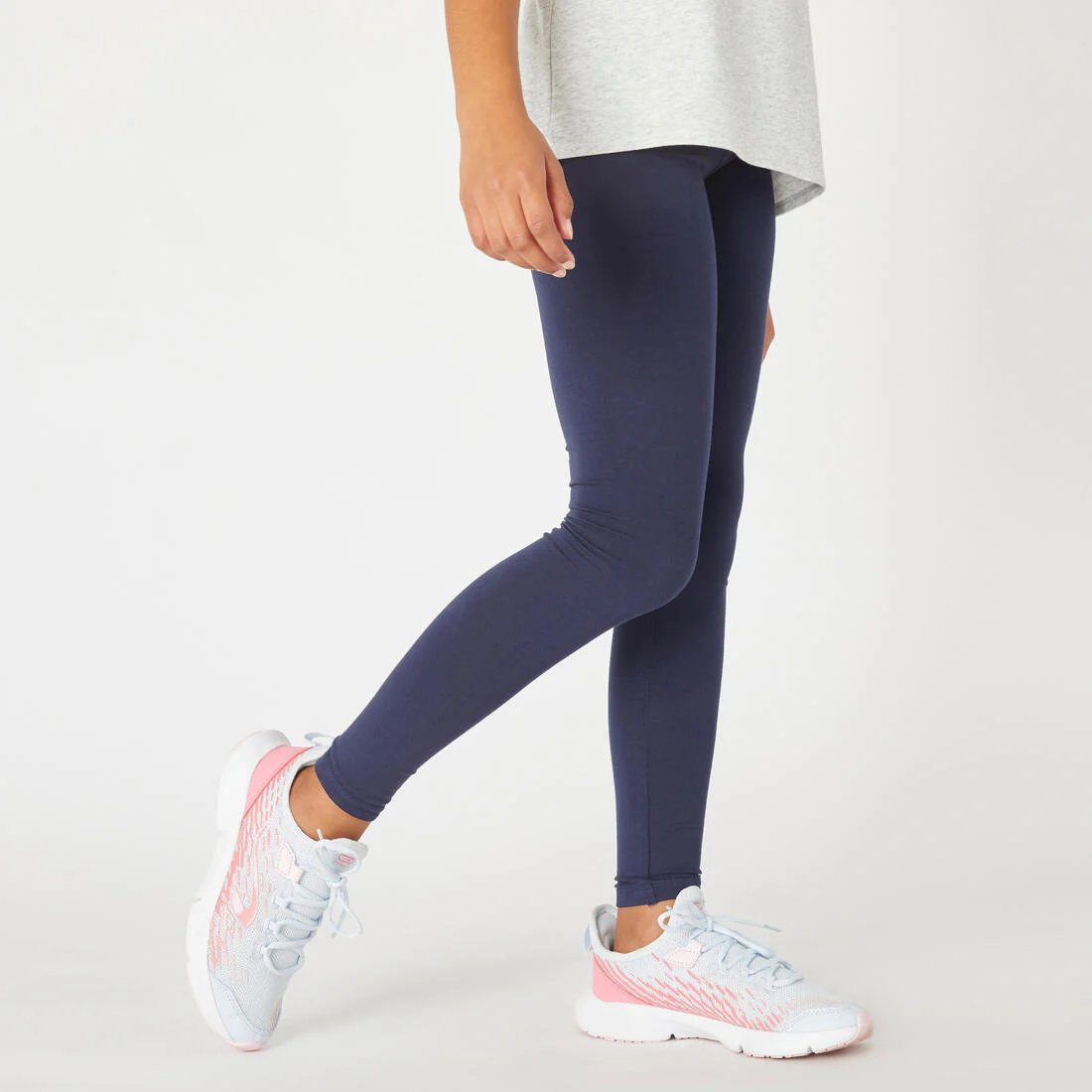Girls' Basic Cotton Leggings - Image 3