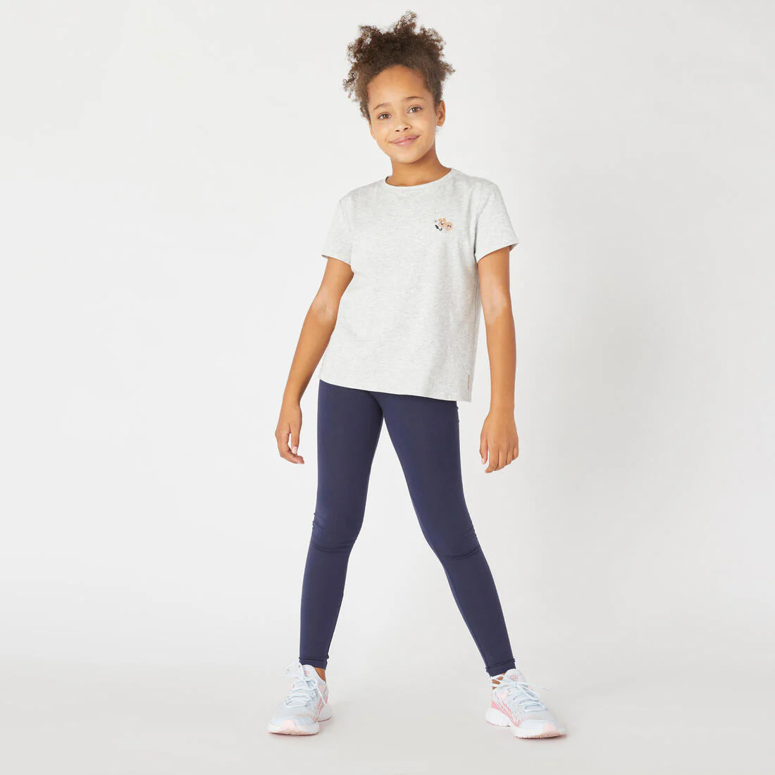 Girls' Basic Cotton Leggings - Image 7
