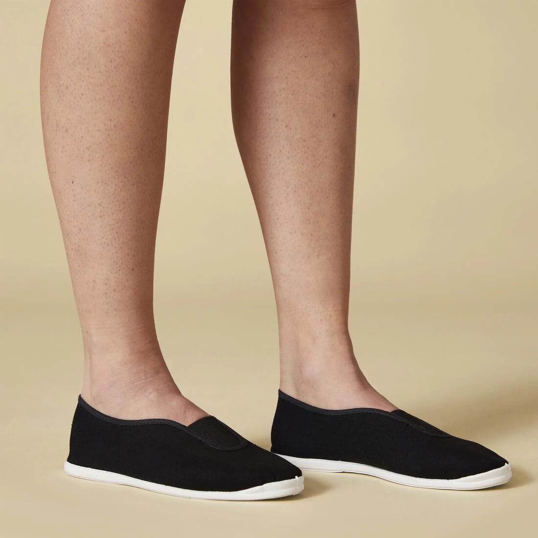 Girls'/Boys' Fabric Gymnastics Shoes