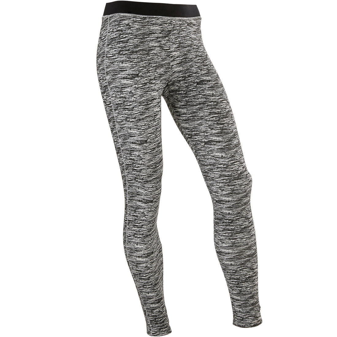 Girls' Breathable Leggings - Black Fade