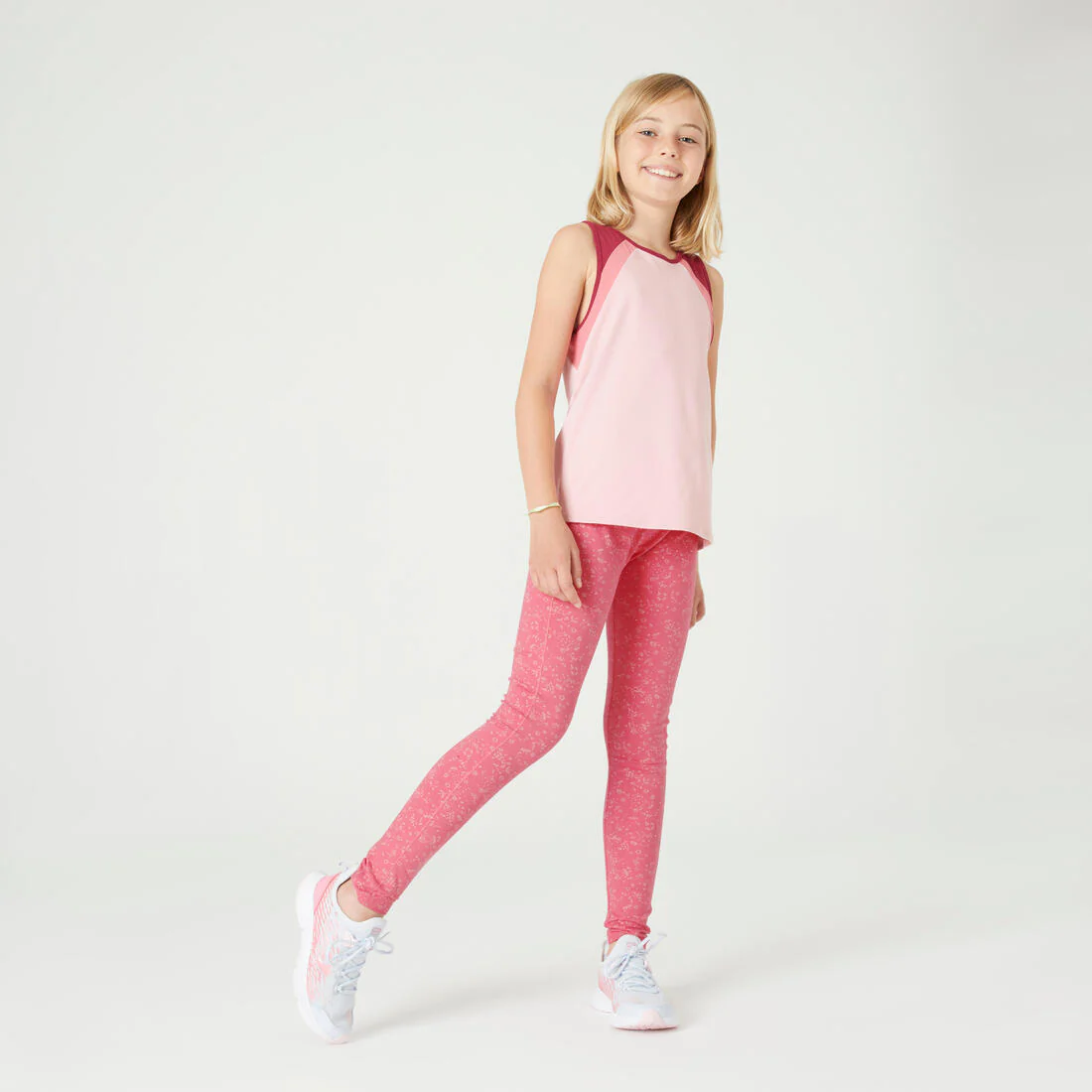 Girls' Breathable Leggings - Black Fade - Image 15