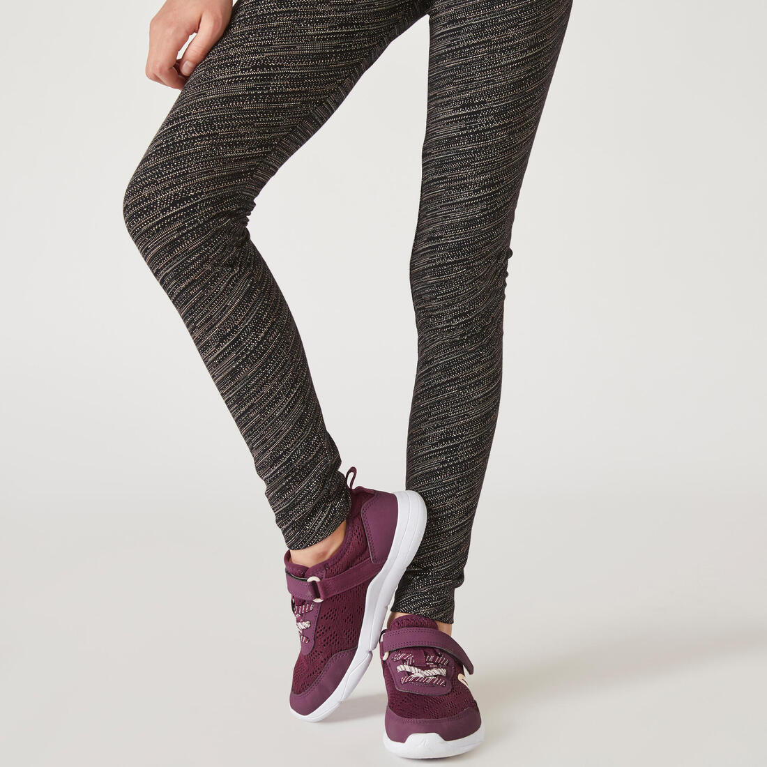 Girls' Breathable Leggings - Black Fade - Image 20