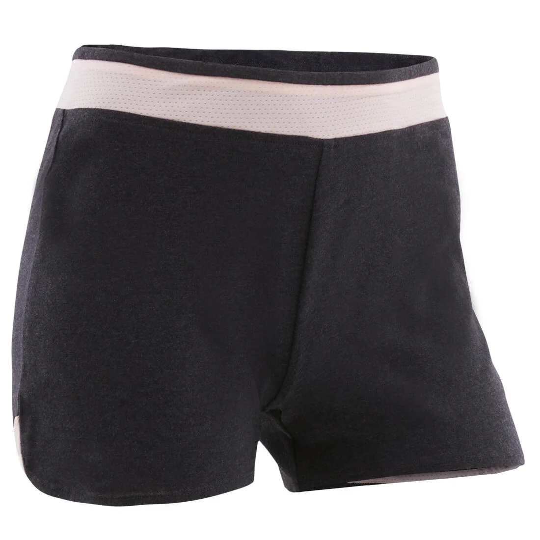 Girls' Breathable Shorts - Grey/Pink