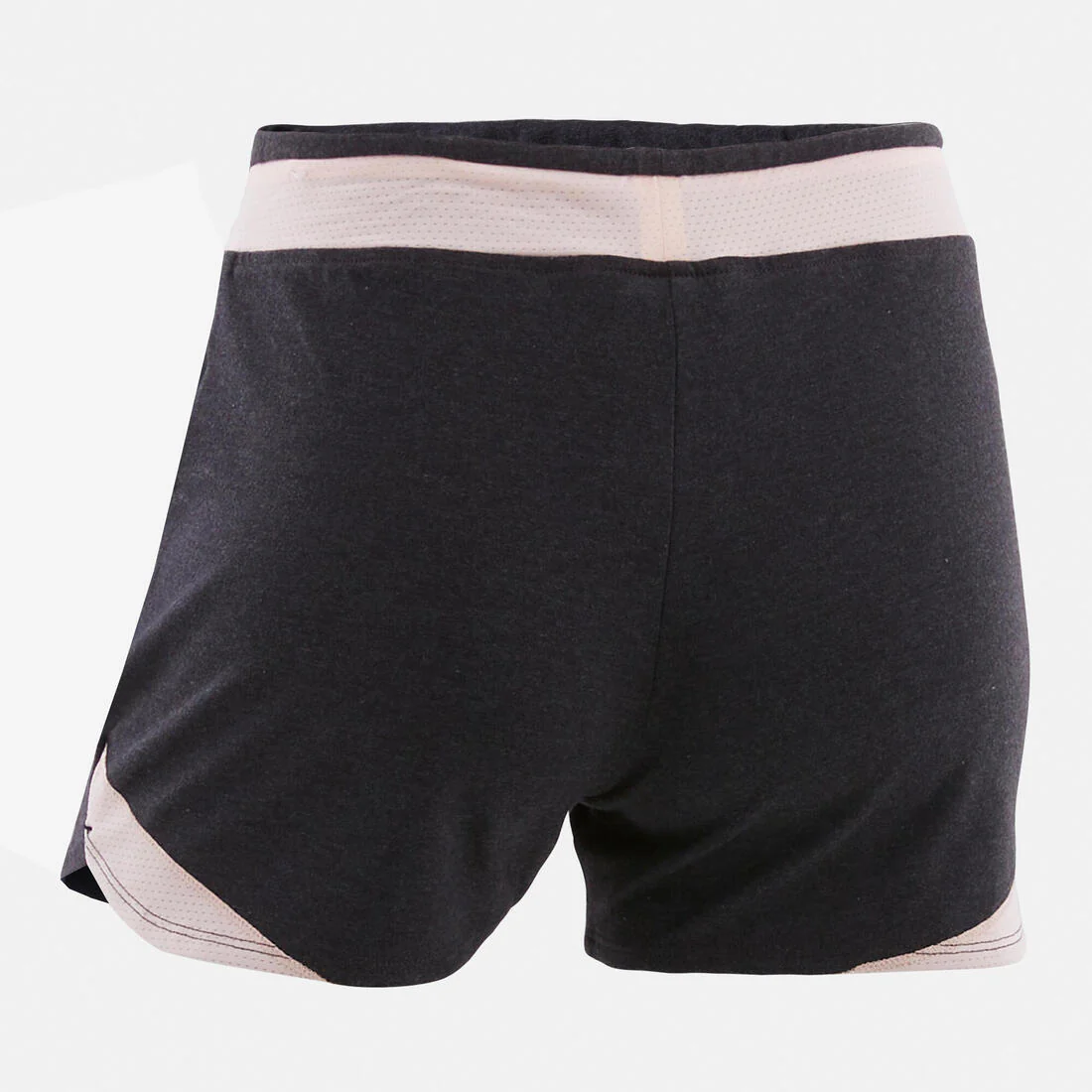 Girls' Breathable Shorts - Grey/Pink - Image 3